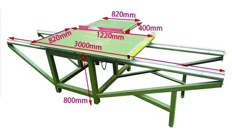 推台式扣板裁板锯